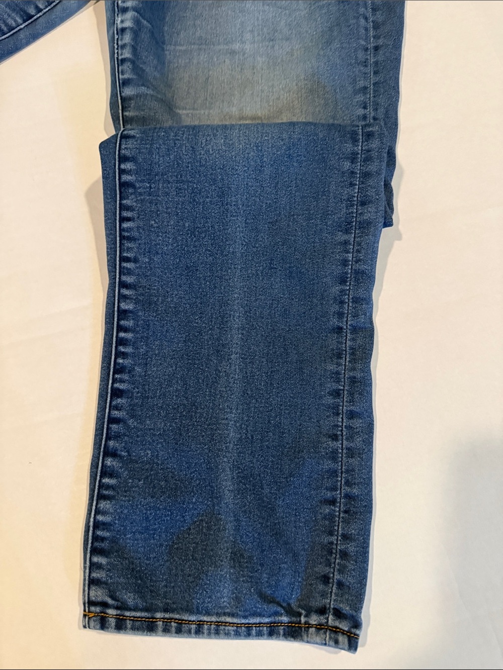 Lucky Brand Classic Mid to Dark Blue Sophia Straight Leg Jeans - Picture 10 of 12